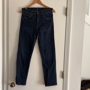 Citizens Of Humanity Women's High Rise Dark Blue Jeans